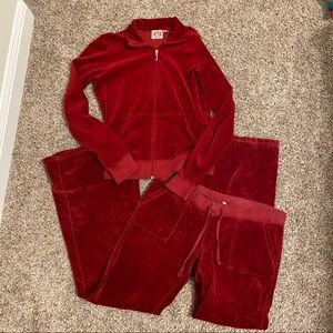 Juicy couture velour tracksuit pantsuit